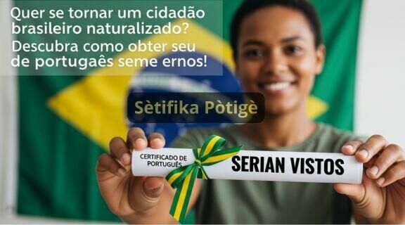 Imagem ilustrativa para o artigo 🧾 Sètifika lang pòtigè pou natiralizasyon brezilyen: aprann kijan pou jwenn pa w la epi evite erè nan pwosesis la.